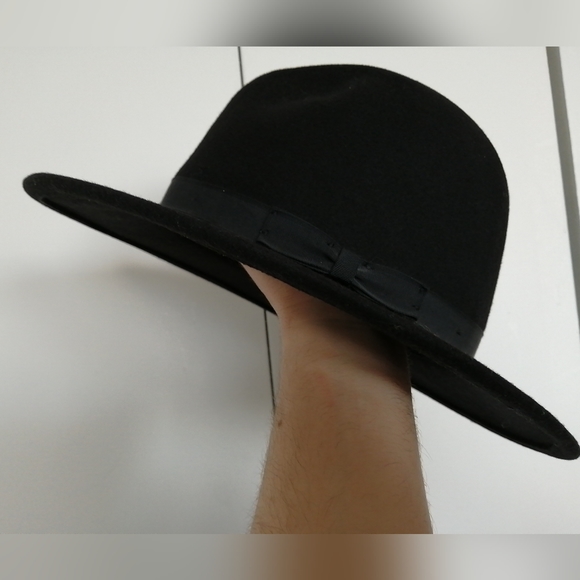 Magill Black Brim Hat Size Large Made in U.S.A - Picture 2 of 9